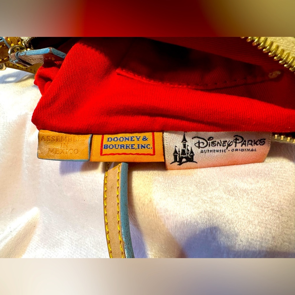 Dooney & Bourke Disney Minnie & Mickey Alphabet Crossbody Bag- Discontinued - Picture 8 of 9